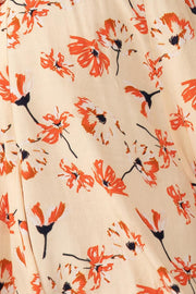 Emma Midi Wrap Skirt - Garden Bloom Floral