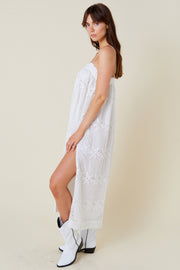 Reece Maxi Dress - Menorca White
