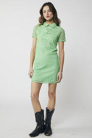 Sasha Mini Dress - Summer Green