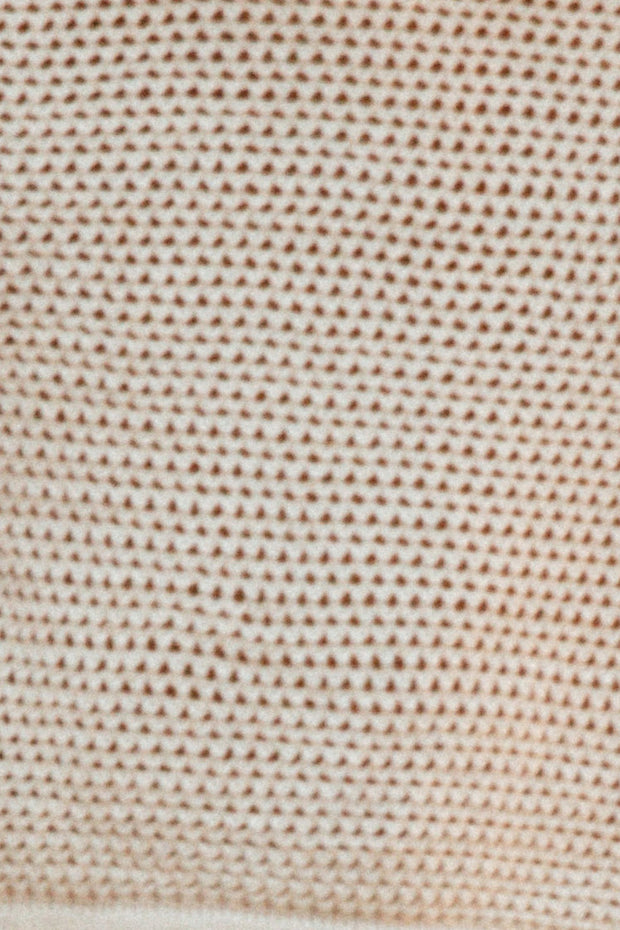 Georgia Knit Mini Skirt - Off White
