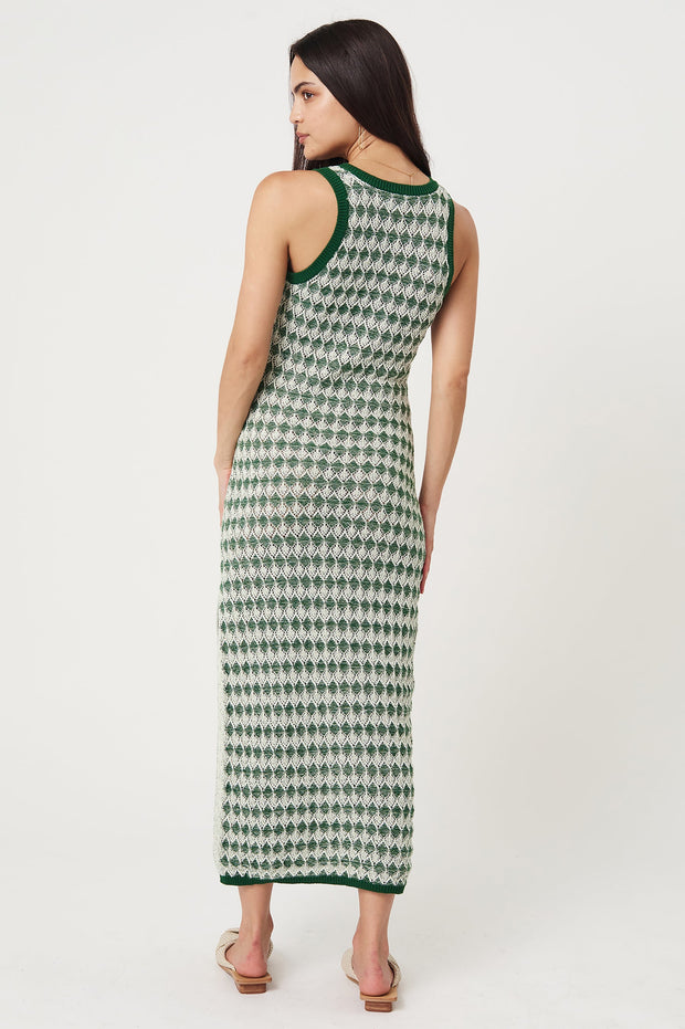 Bryony Maxi Dress - Crochet Diamond - SAMPLE