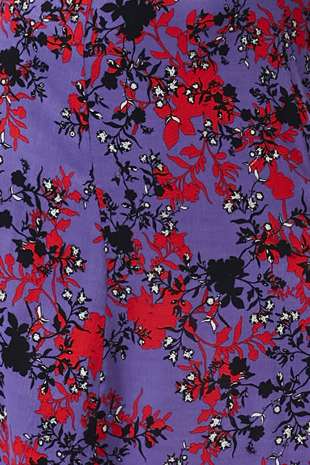 Kori Split Dress - Jardin Floral - SAMPLE