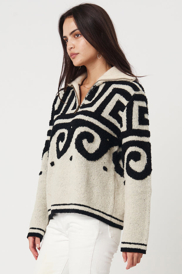 Maryam Sweater - Oaxacan Black