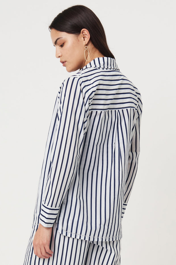 Indie Shirt - Oceanic Stripe - SAMPLE
