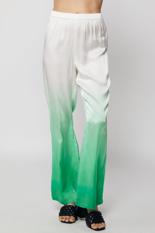 Elyna Bell Pants - Ombree Silk  - SAMPLE