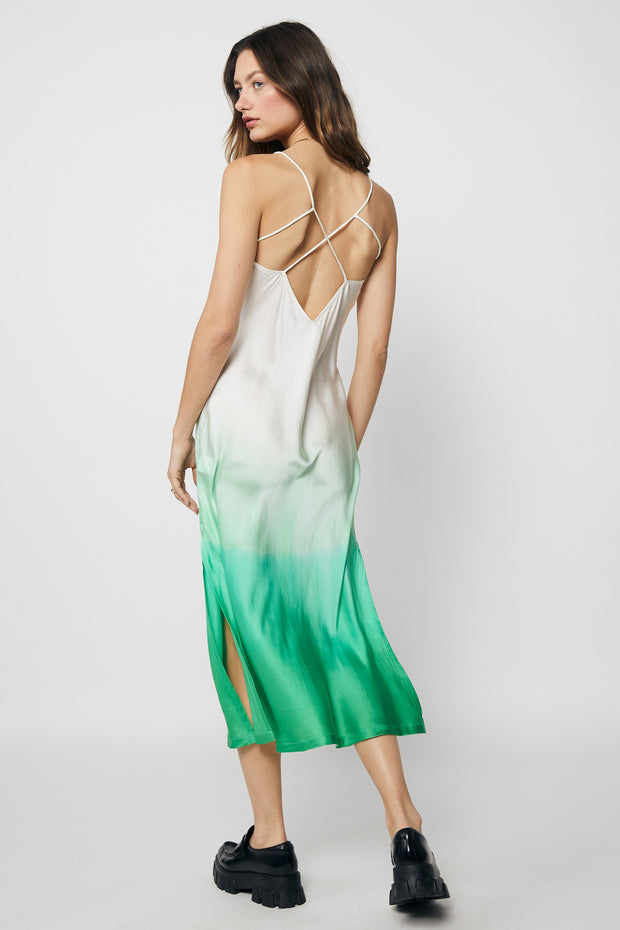 Lisa Maxi Dress - Ombre Silk