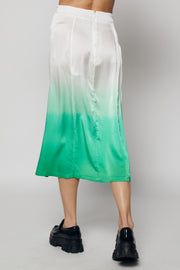 Aitana Midi Skirt - Ombre Silk