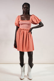 Rhea Mini Dress - Blush Pink - SAMPLE