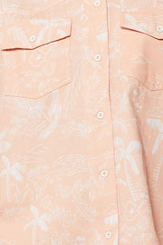 Betsy Shirt - Tropical Blush - SAMPLE