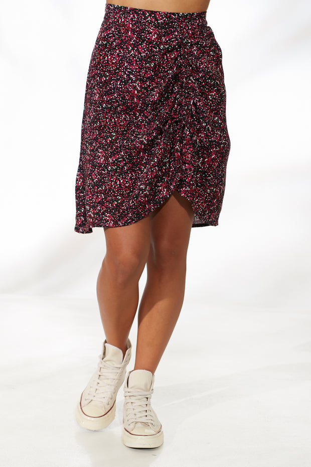 Bria Midi Skirt - Klimt Floral - CLEARANCE