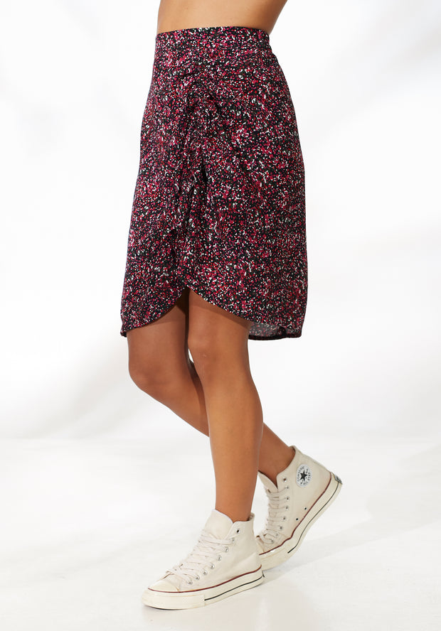Bria Midi Skirt - Klimt Floral - CLEARANCE