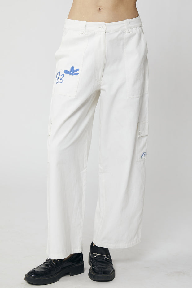 Dakota Cargo Pants - Blue Embro