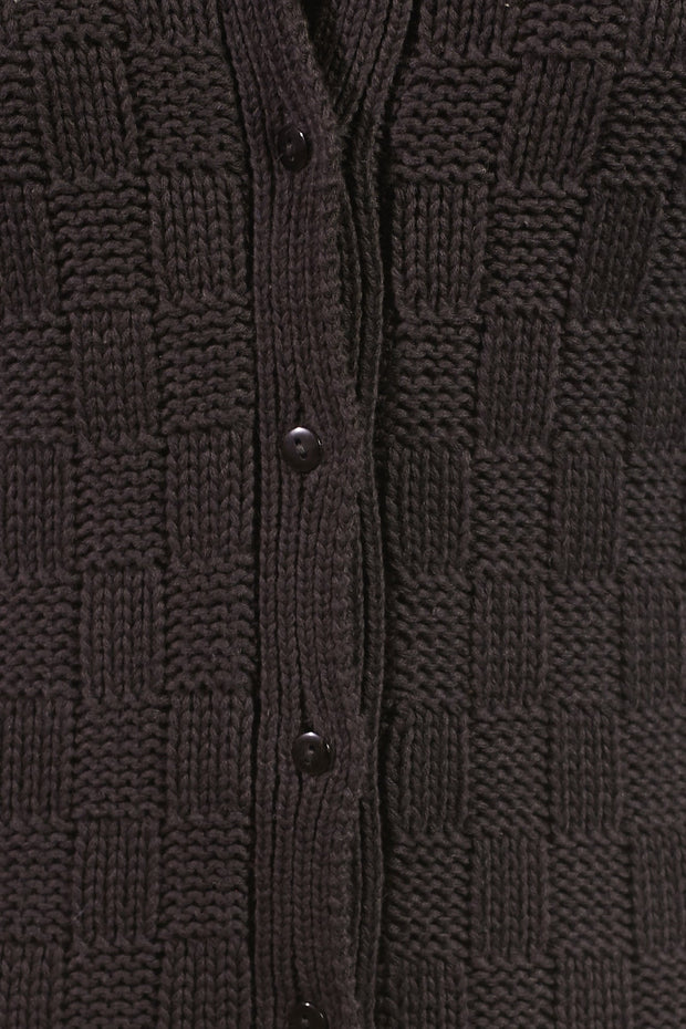 Callie Maxi Knit Dress - Black