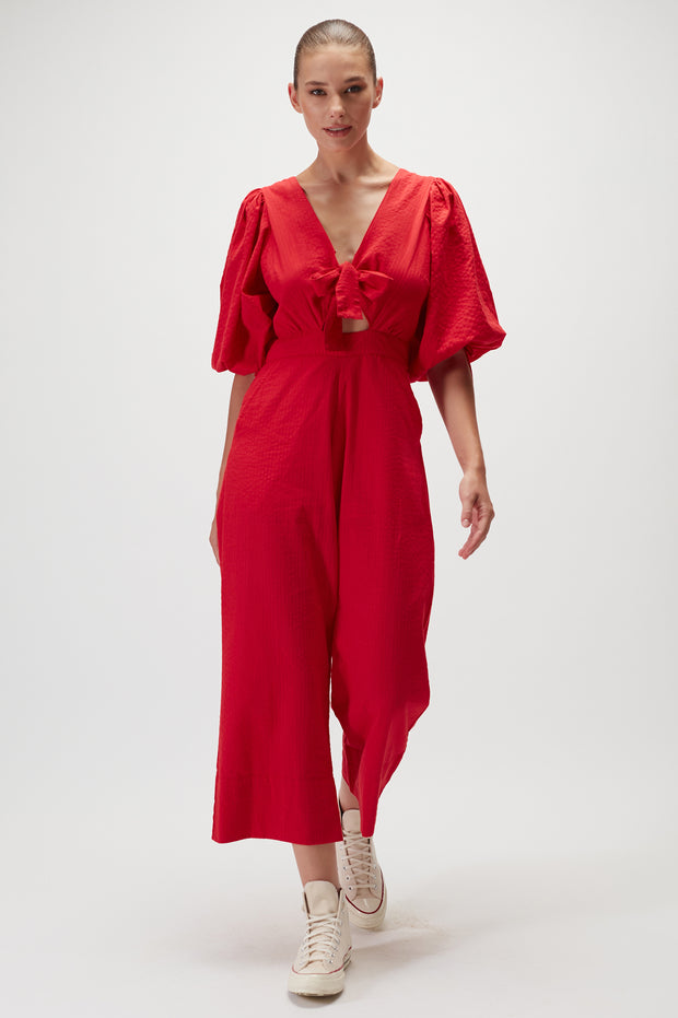 Robin Jumpsuit - Cherry - CLEARANCE