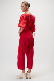 Robin Jumpsuit - Cherry - CLEARANCE