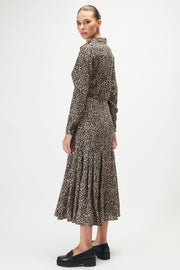 Diana Maxi Dress - Desert Leopard - CLEARANCE