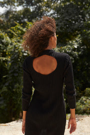 Charli Knit Dress - Black - CLEARANCE