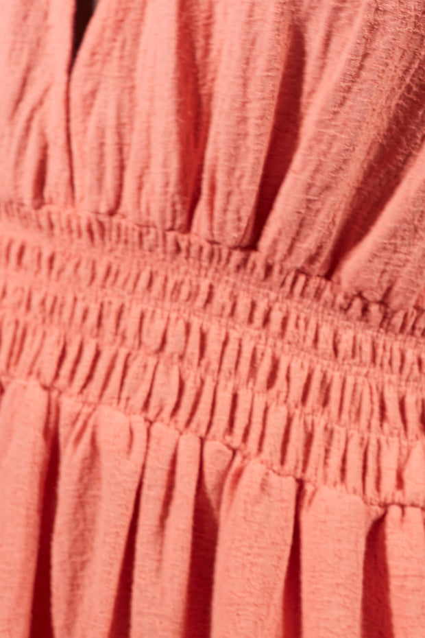 Opal Split Dress - Blush Pink