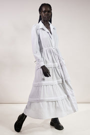 Anni Maxi Dress - Black Stripe - CLEARANCE