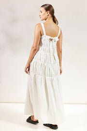 Elsa Maxi Dress - White - SAMPLE