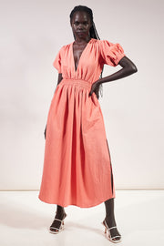 Opal Split Dress - Blush Pink - CLEARANCE