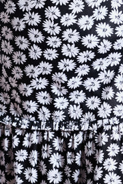 Lucille Maxi Dress - Black Dahlia Floral - CLEARANCE