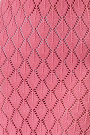 Helen Maxi Knit Dress - Ruby Pink - SAMPLE