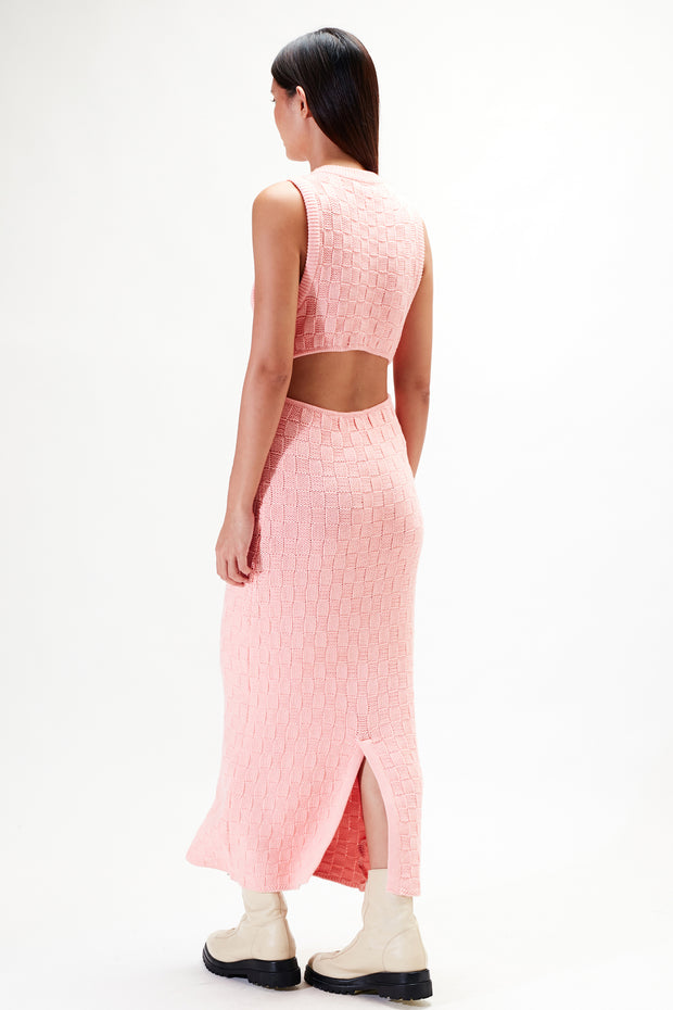 Esther Maxi Knit Dress - Orchid Pink - CLEARANCE