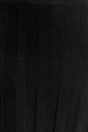 Sasha Knit Skirt - Black - CLEARANCE