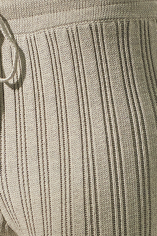 Zahara Knit Pant - Warm Grey - CLEARANCE