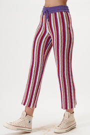 Shae Knit Pant - Violet Mix - CLEARANCE