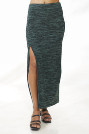 Nellie Knit Skirt - Eden Green - CLEARANCE