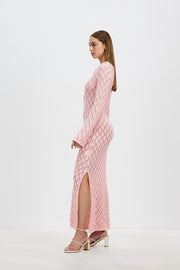 Alicia Maxi Knit - Orchid Pink - CLEARANCE