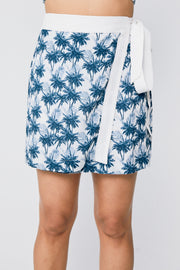 Riley Mini Wrap Skirt - Palm Beach - CLEARANCE