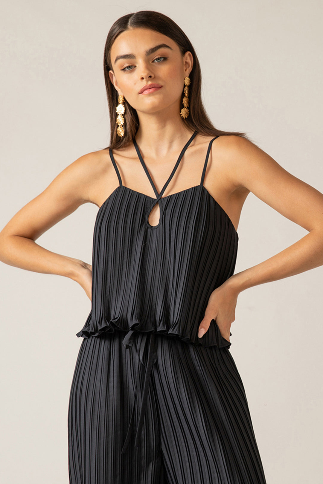 Lori Cami Top - Anthracite