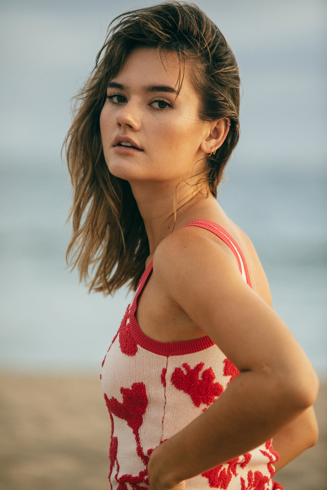 Amy Mini Dress - Garden Bloom Floral