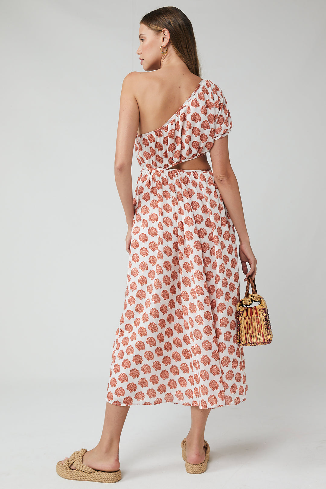 Velma Midi Dress - Ottoman Dream Rooibos