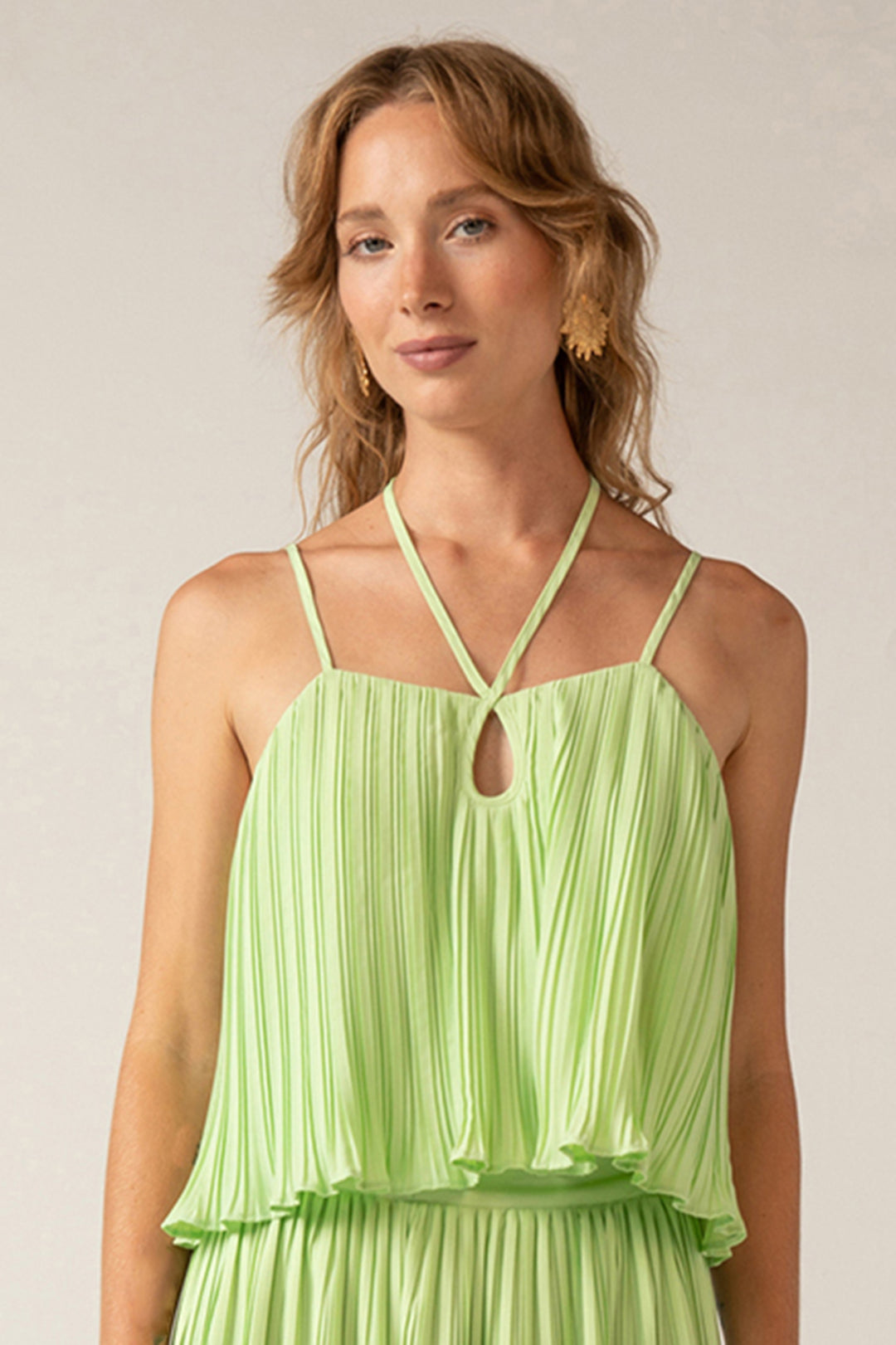 Lori Cami Top - Patina Green