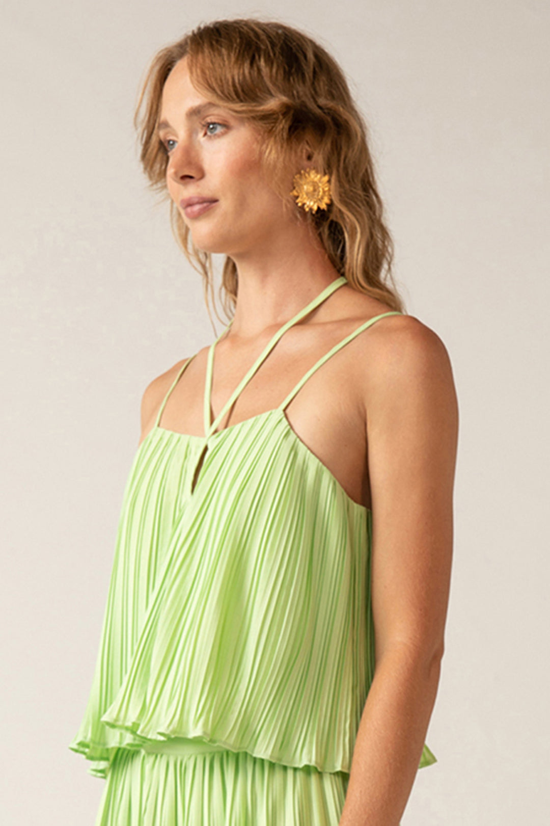 Lori Cami Top - Patina Green