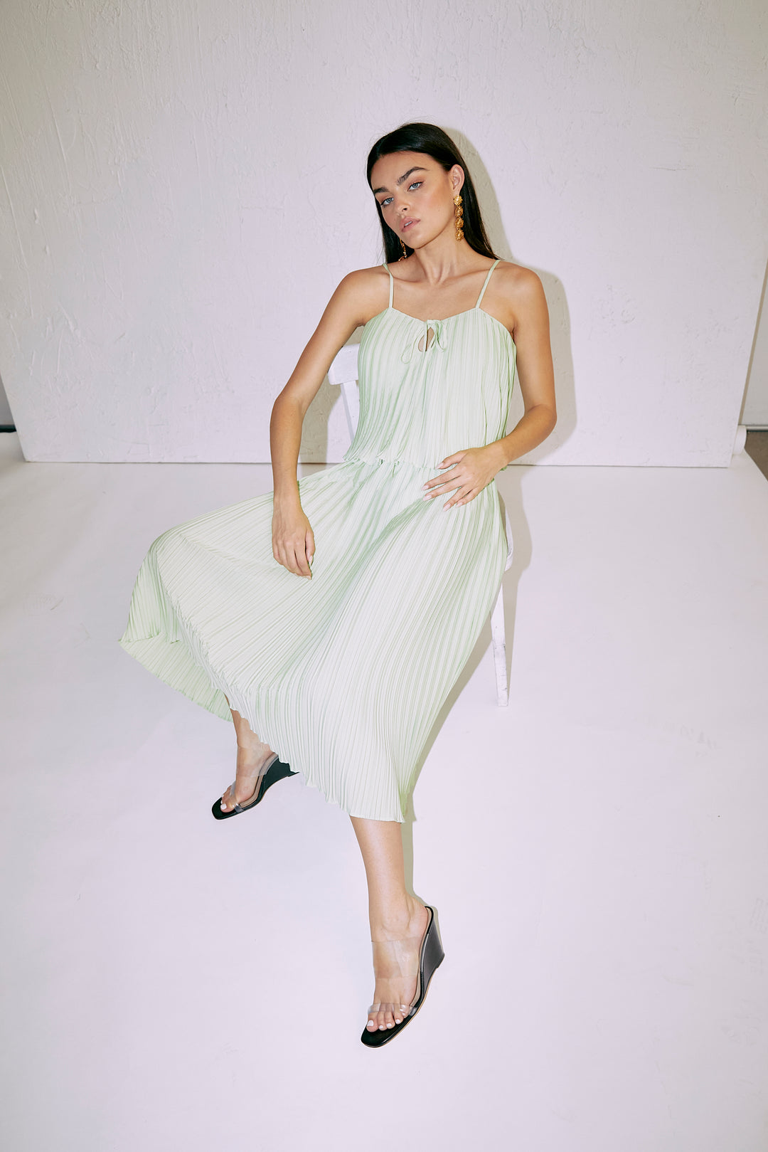 Lori Cami Top - Patina Green