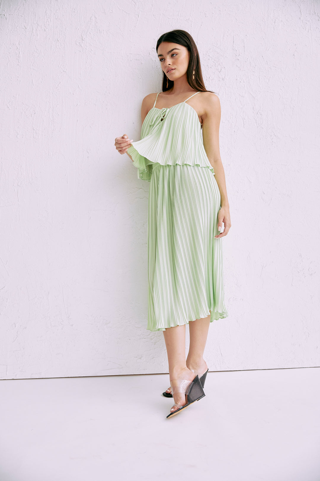 Lori Cami Top - Patina Green