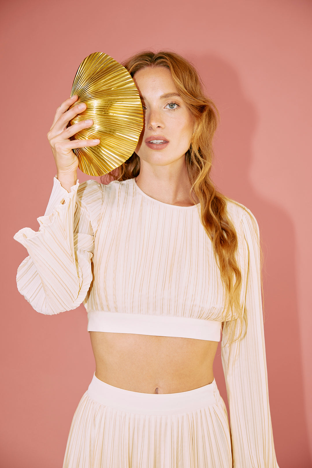Lillie Crop Top - Sweet Corn