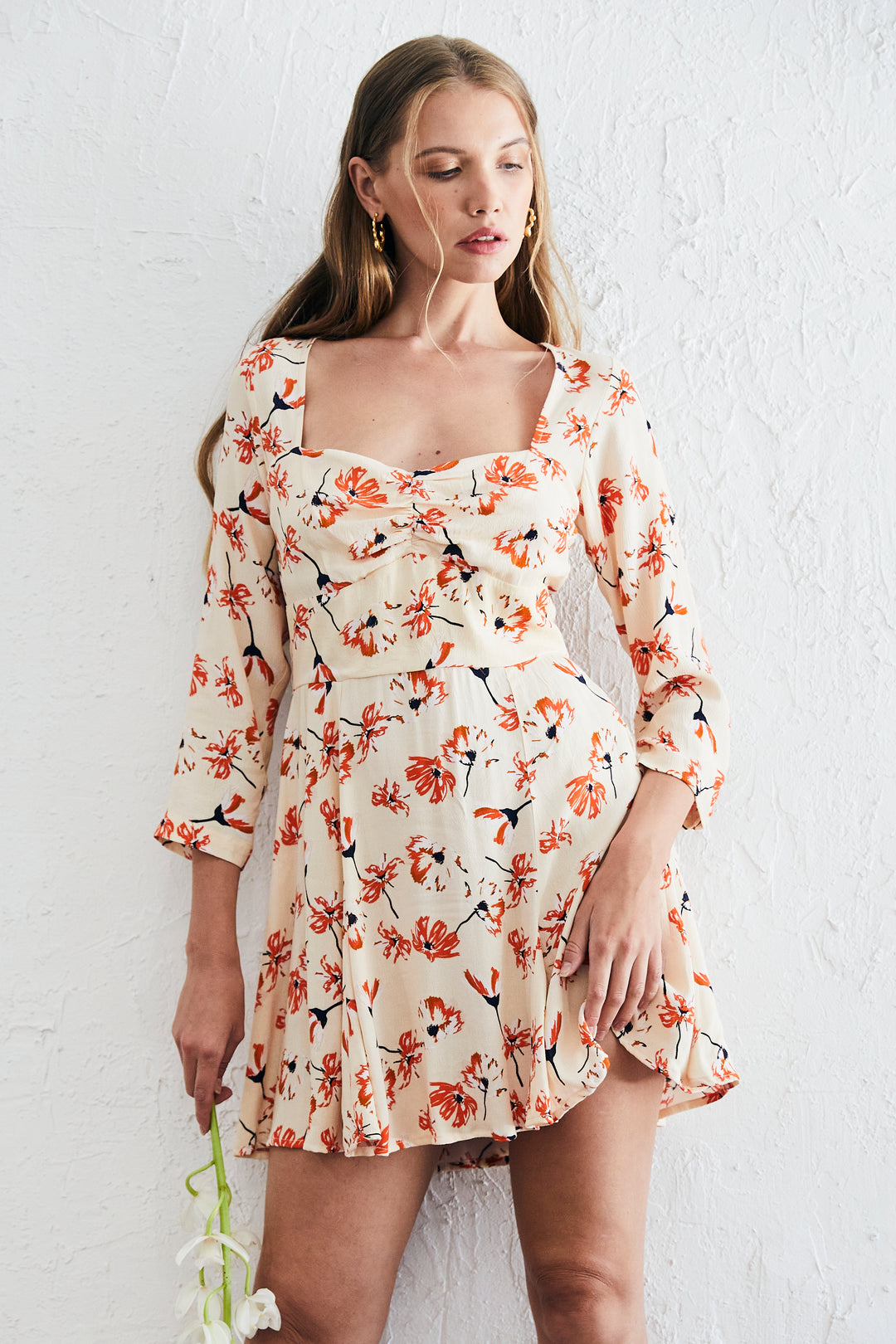 Irma Mini Dress - Garden Bloom Floral