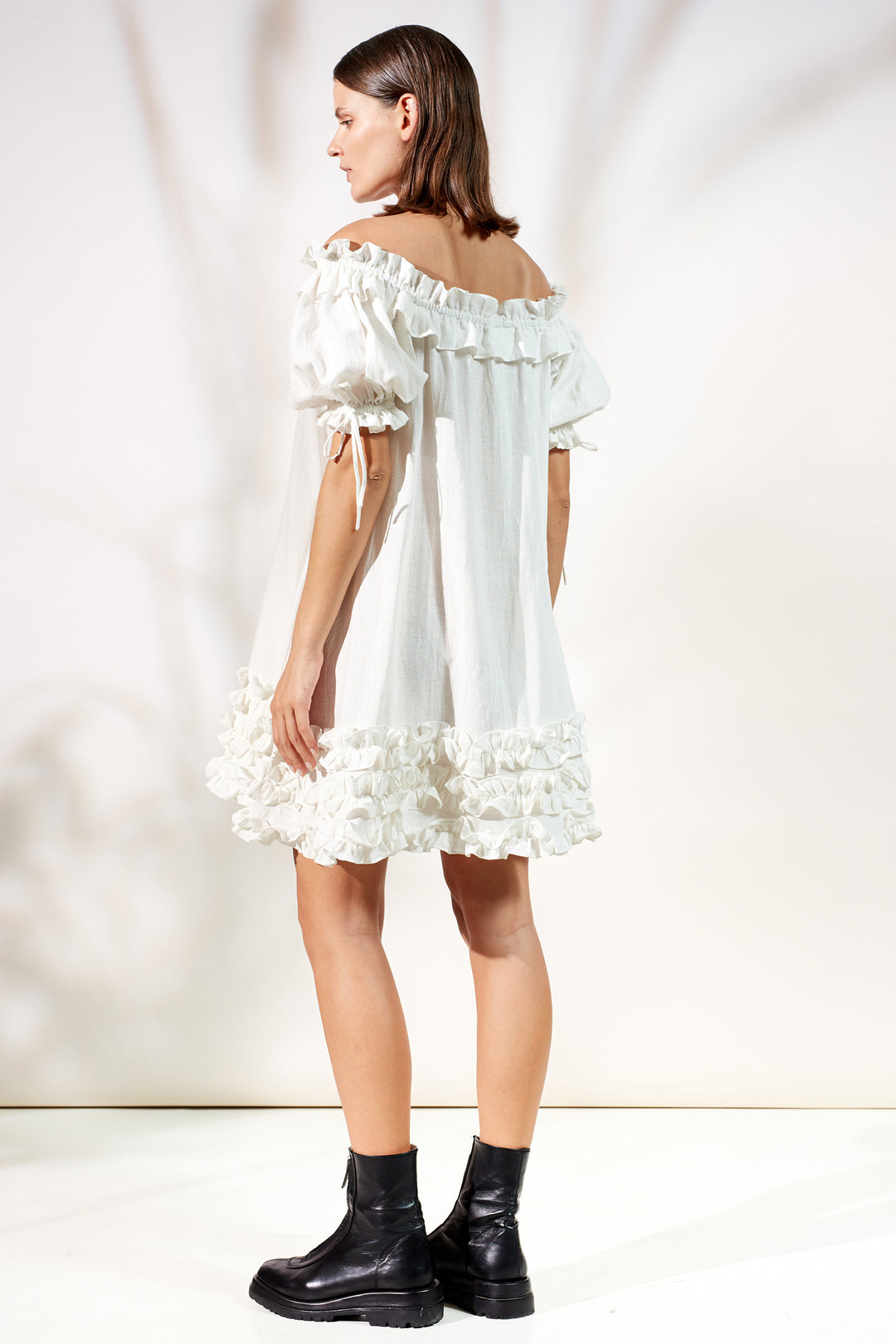 Clare Mini Dress - White