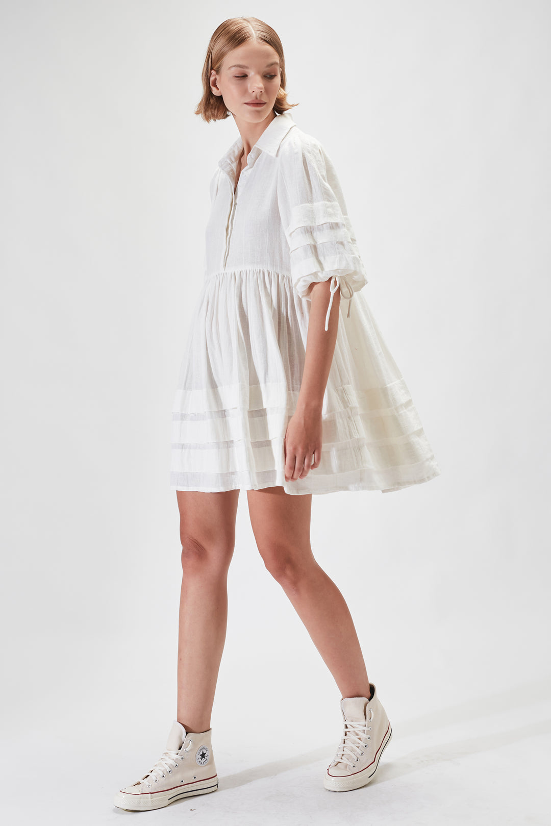 Lila Mini Dress - White