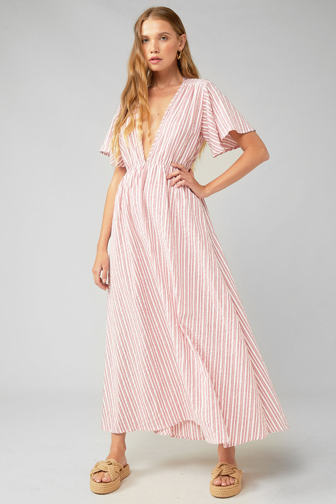 Ellis Maxi Dress - Stripes