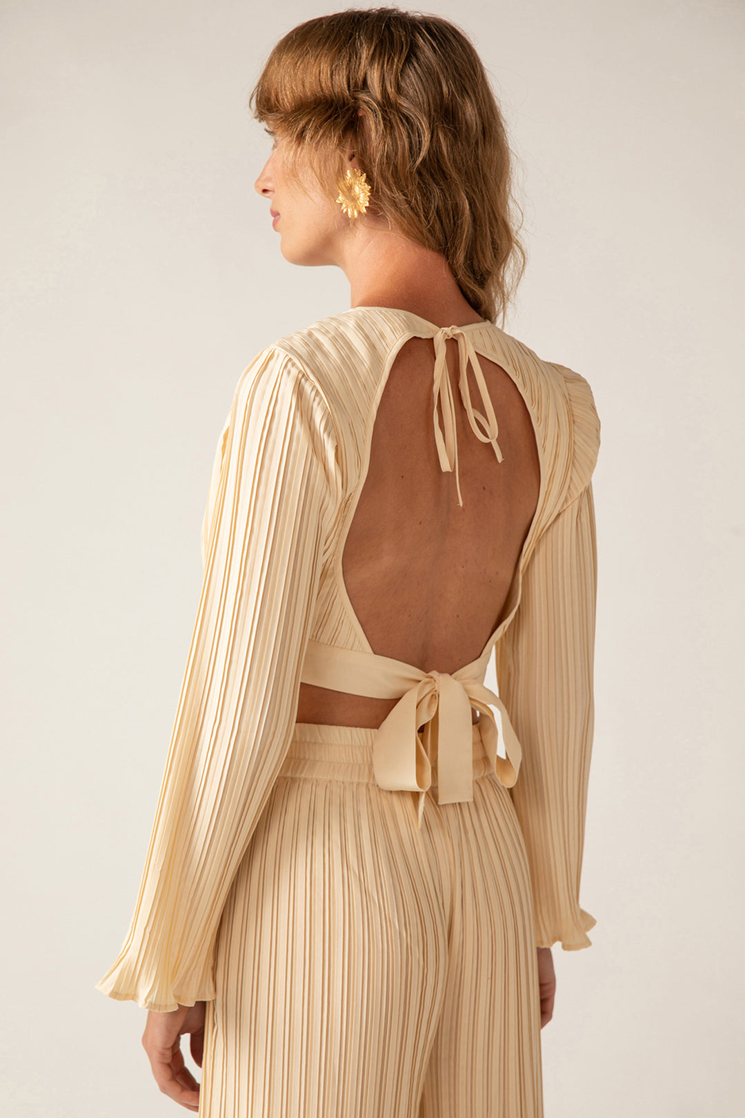 Lillie Crop Top - Sweet Corn