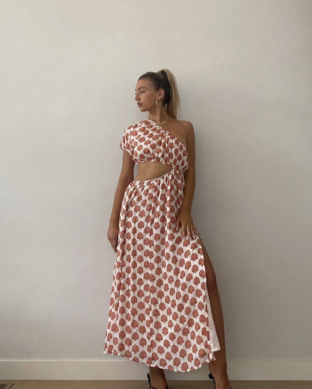 Velma Midi Dress - Ottoman Dream Rooibos