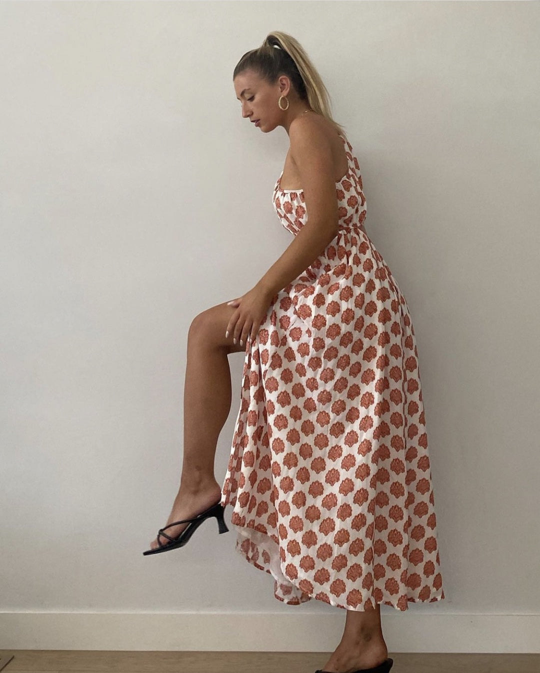 Velma Midi Dress - Ottoman Dream Rooibos