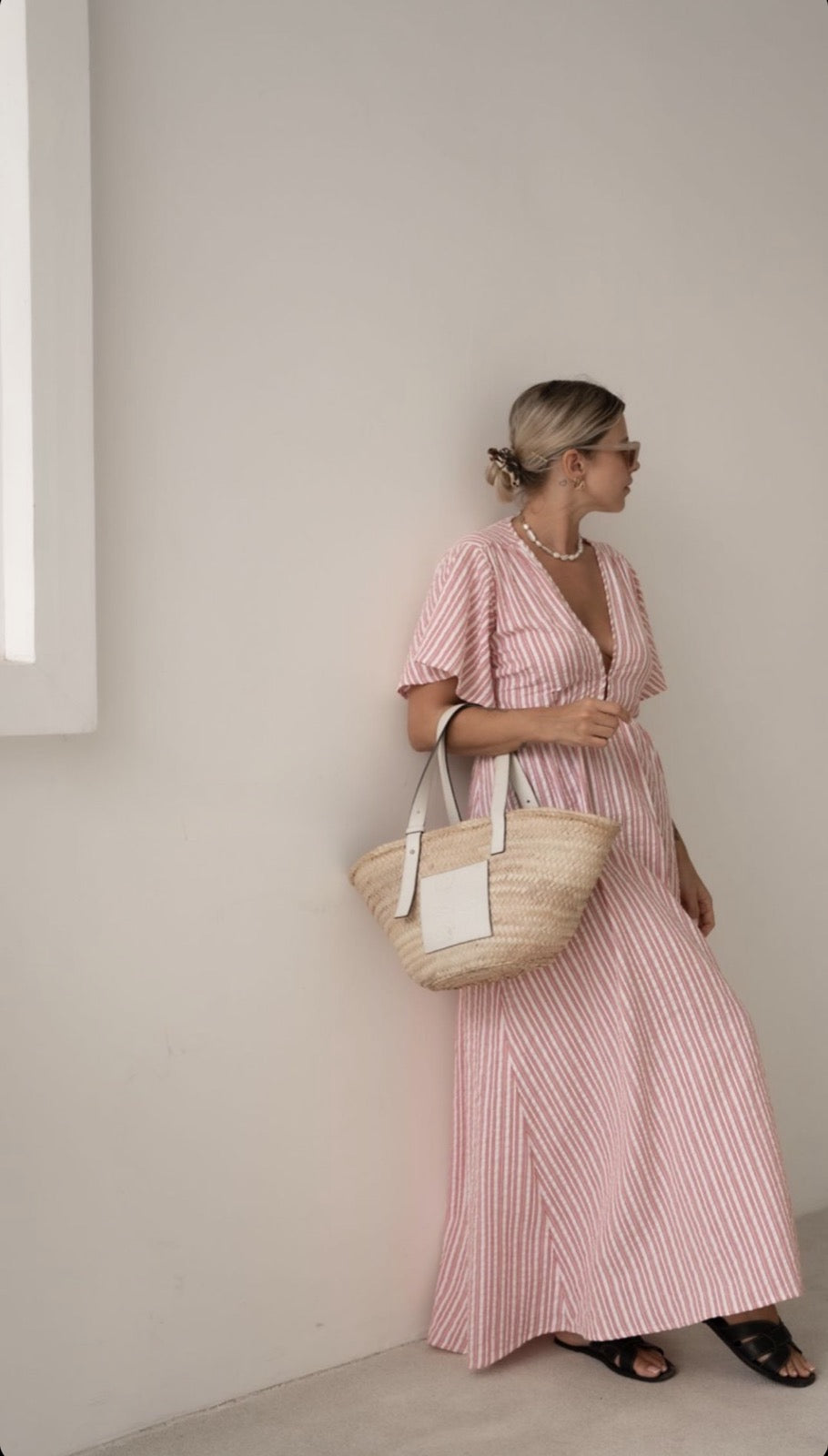 Ellis Maxi Dress - Stripes